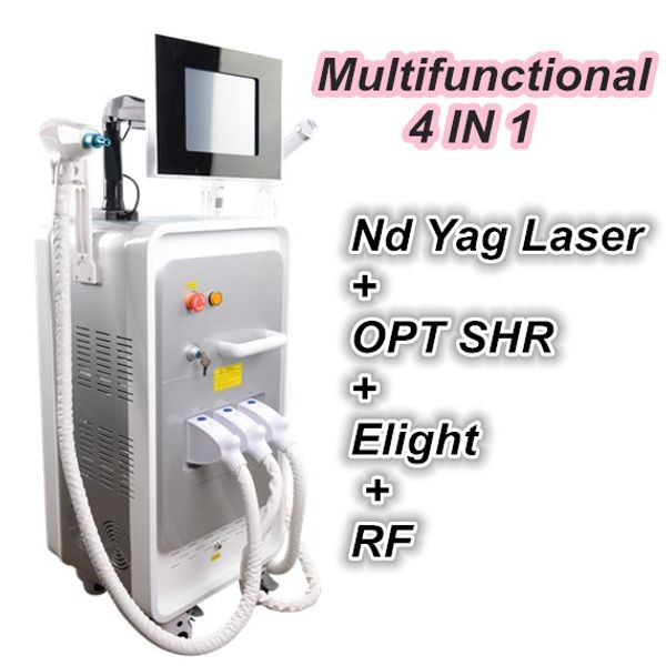 e light ipl rf shr ipl hair removal machine elight skin care rejuvenation nd yag laser beauty equipment, Black