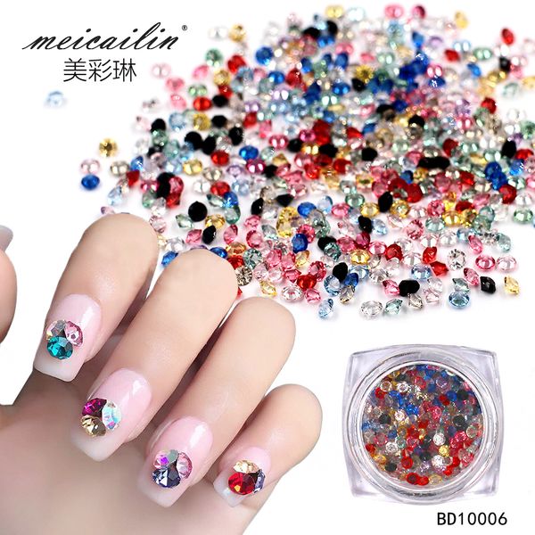 meicailin wholesale 150 pcs /pack crystal multi-color 3d nail art decorations rhinestones for nails stone diy micro diamond, Silver;gold
meicailin wholesale 150 pcs /pack crystal multi-color 3d nail art decorations rhinestones for nails stone diy micro diamond, Silver;gold