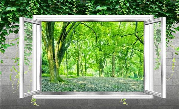 custom p wallpaper out of the window green fresh woods forest hd tv background wall decoration painting art mural for living room large
custom p wallpaper out of the window green fresh woods forest hd tv background wall decoration painting art mural for living room large