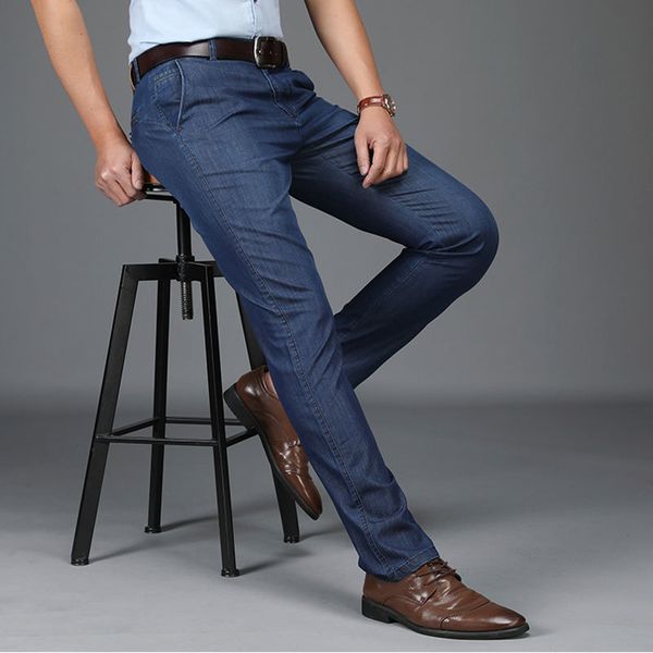 2018 zdjp summer autumn tencel jeans men's casual business straight pencil jean blue color cotton elastic brand clothes denim
2018 zdjp summer autumn tencel jeans men's casual business straight pencil jean blue color cotton elastic brand clothes denim