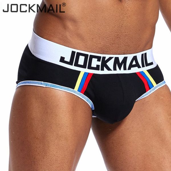 jockmail brand underwear men's gay underwear cotton push high men's briefs underwear shorts, Black;white
jockmail brand underwear men's gay underwear cotton push high men's briefs underwear shorts, Black;white