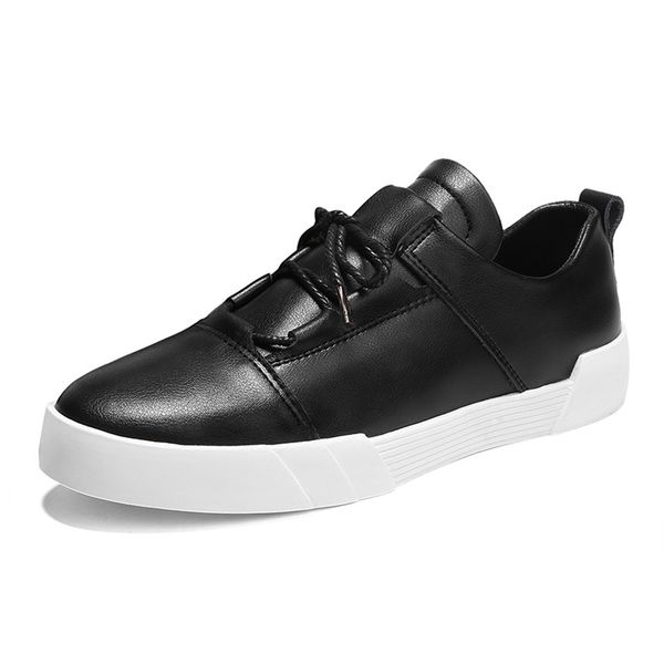 classic men casual shoes comfortable round toe lace-up flat shoes fashion breathable height increasing shoes, Black;white
classic men casual shoes comfortable round toe lace-up flat shoes fashion breathable height increasing shoes, Black;white