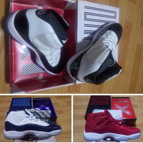 С Slide Box 2018 Новый 11s Concord мужская баскетбольная обувь белый черный пространство дже
С Slide Box 2018 Новый 11s Concord мужская баскетбольная обувь белый черный пространство дже