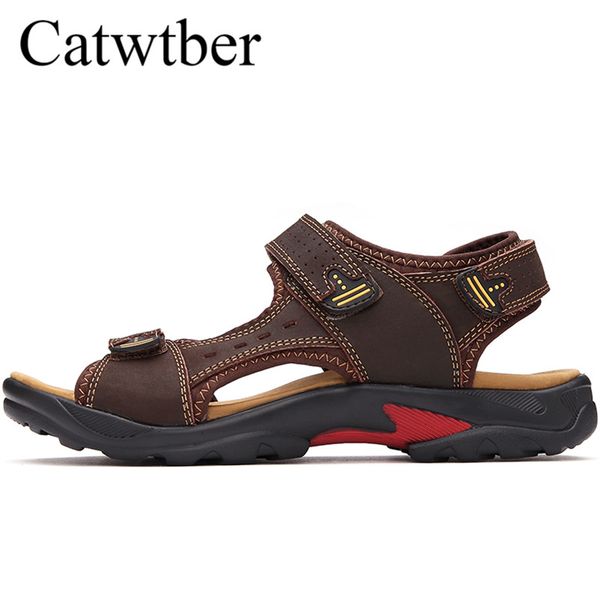 catwtber summer mens sandals 2018 leather summer beach fashion mens sandals outdoor beach men shoes breathable men's flip flops, Black
catwtber summer mens sandals 2018 leather summer beach fashion mens sandals outdoor beach men shoes breathable men's flip flops, Black