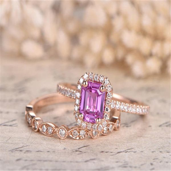 pink stone rose gold princess rings for women wedding engagement crystal ring jewelry bague femme ring anillos mujer z3d113, Golden;silver
pink stone rose gold princess rings for women wedding engagement crystal ring jewelry bague femme ring anillos mujer z3d113, Golden;silver