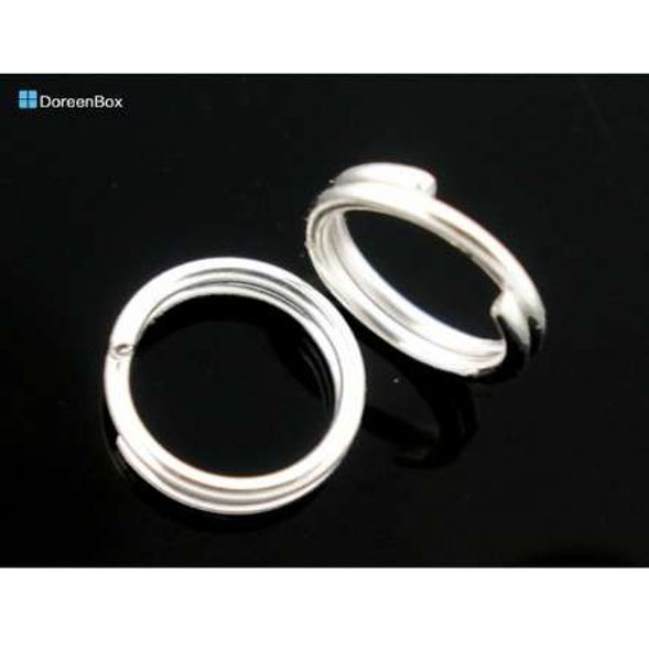 doreen box lovely 400 pcs silver color double loops open jump rings 8mm dia. findings (b04161)
doreen box lovely 400 pcs silver color double loops open jump rings 8mm dia. findings (b04161)