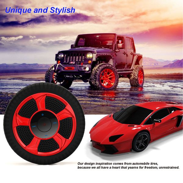 sports car tire bluetooth speaker portable riding wheel shaped loudspeaker with mic support tf card mp3 player bike outdoor tires subwoofer
sports car tire bluetooth speaker portable riding wheel shaped loudspeaker with mic support tf card mp3 player bike outdoor tires subwoofer