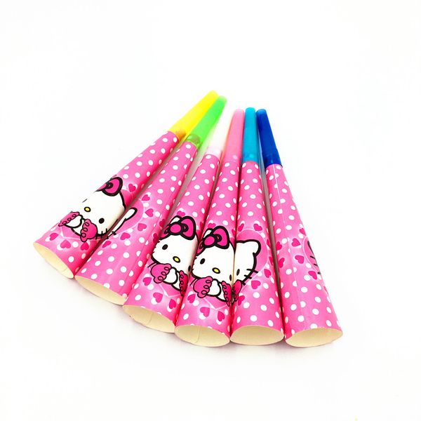 6pcs/lot kitty mouse horns hello kitty trumpets kids birthday party decoration party noise maker baby shower supplies
6pcs/lot kitty mouse horns hello kitty trumpets kids birthday party decoration party noise maker baby shower supplies