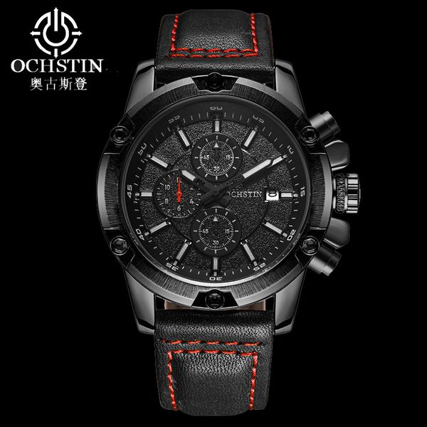 ochstin fashion sports chronograph watch men casual waterproof leather watch male wristwatches relogio masculino, Slivery;brown
ochstin fashion sports chronograph watch men casual waterproof leather watch male wristwatches relogio masculino, Slivery;brown