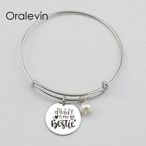 daddy is my beatie inspirational hand stamped engraved pendant expandable wire bracelet bangle gift jewelry,10pcs/lot,#ln1843b, Black
daddy is my beatie inspirational hand stamped engraved pendant expandable wire bracelet bangle gift jewelry,10pcs/lot,#ln1843b, Black