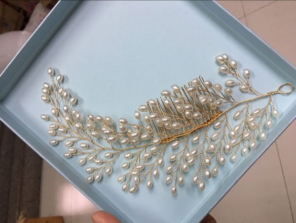 bridal hiar comb simulated pearl wedding hair accessory leaf hair comb headband headpiece handmade bride hair jewelry, Slivery;golden
bridal hiar comb simulated pearl wedding hair accessory leaf hair comb headband headpiece handmade bride hair jewelry, Slivery;golden