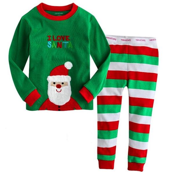 i love santa baby boys girls pajamas christmas costume clothing set santa claus long sleeve suits nightwear cotton, White
i love santa baby boys girls pajamas christmas costume clothing set santa claus long sleeve suits nightwear cotton, White