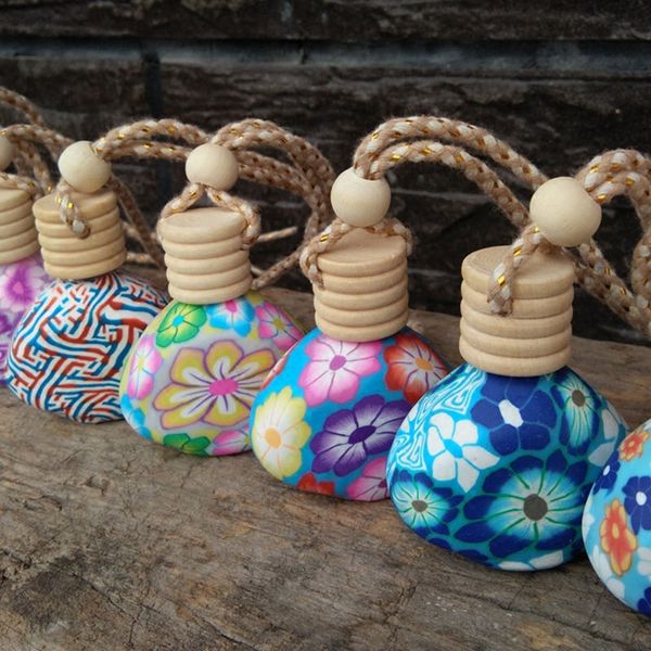 12ml essential oil bottle pendant glass+polymer clay reuse empty perfume bottle fast shipping f955
12ml essential oil bottle pendant glass+polymer clay reuse empty perfume bottle fast shipping f955