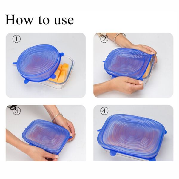 Universal Silicone Stretch Suction Stretchable Lids Cover Food Silicone Kitchen Picnic Food Fresh Preserve Cover for Pots Pans Mug 120pcs
Universal Silicone Stretch Suction Stretchable Lids Cover Food Silicone Kitchen Picnic Food Fresh Preserve Cover for Pots Pans Mug 120pcs