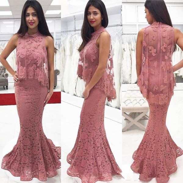 wrap jacket blush pink lace prom dress high neck sleeveless floor length long mermaid fashion party gowns evening dress custom, Black
wrap jacket blush pink lace prom dress high neck sleeveless floor length long mermaid fashion party gowns evening dress custom, Black
