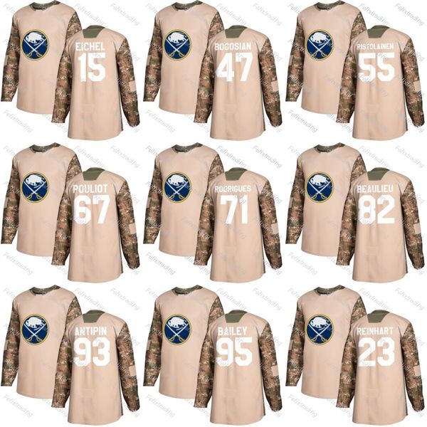Buffalo Sabres 2018 Camo Veterans Day Ryan O'Reilly Viktor Antipin Benoit Pouliot Evan Rodrigues Nathan Beaulieu Justin Bailey Jersey
Buffalo Sabres 2018 Camo Veterans Day Ryan O'Reilly Viktor Antipin Benoit Pouliot Evan Rodrigues Nathan Beaulieu Justin Bailey Jersey
