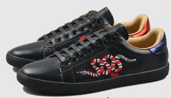 Ace Shoes Designer Shoes White leather Casual Sneakers 100% leather Bee embroidery Rhinestone shoes high heel Women Genuine Leather Sneakers
Ace Shoes Designer Shoes White leather Casual Sneakers 100% leather Bee embroidery Rhinestone shoes high heel Women Genuine Leather Sneakers