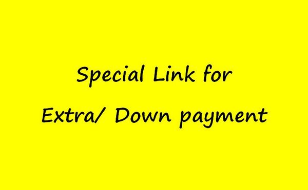 special link for extra payment / Down Payment of makeup cellphone case lipstick plz contact seller before paying
special link for extra payment / Down Payment of makeup cellphone case lipstick plz contact seller before paying