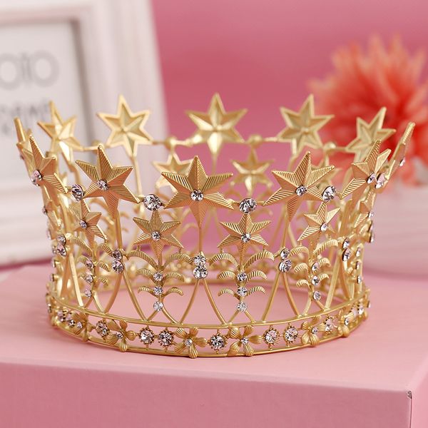 vintage baroque hair jewelry wedding bridal bridesmaid star women girl gold crystal tiara crown headband bridal hair accessories, Slivery;golden
vintage baroque hair jewelry wedding bridal bridesmaid star women girl gold crystal tiara crown headband bridal hair accessories, Slivery;golden