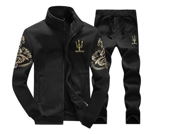 designer men's sportswear sweatshirt autumn brand men's sportswear set jogging jacket + pants sports set men's tracksuits, Gray
designer men's sportswear sweatshirt autumn brand men's sportswear set jogging jacket + pants sports set men's tracksuits, Gray