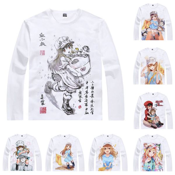 platelet kesshoban t shirt cells at work hataraku saibo saibou men t-shirt casual vintage tshirt printed long sleeve shirts, White;black
platelet kesshoban t shirt cells at work hataraku saibo saibou men t-shirt casual vintage tshirt printed long sleeve shirts, White;black