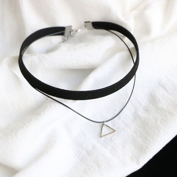 m mism gold silver necklace women triangle retro geometry adjustable girls simple choker double layer girls jewelry, Golden;silver
m mism gold silver necklace women triangle retro geometry adjustable girls simple choker double layer girls jewelry, Golden;silver