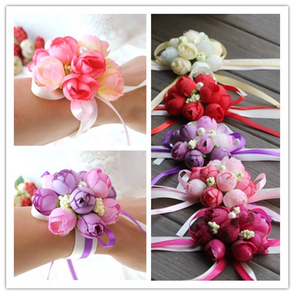 dhl shipping wholsesle wrist corsage bridesmaid sisters hand flowers artificial silk lace bride flowers for wedding party decoration bridal
dhl shipping wholsesle wrist corsage bridesmaid sisters hand flowers artificial silk lace bride flowers for wedding party decoration bridal