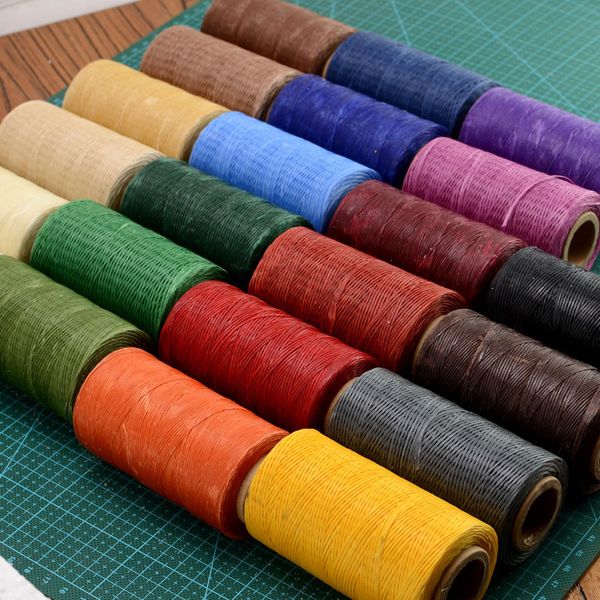 240m 150d flat sew wax line handmade diy for leather 1mm flat waxed sewing nylon thread wax nylon thread machine, Black;white
240m 150d flat sew wax line handmade diy for leather 1mm flat waxed sewing nylon thread wax nylon thread machine, Black;white
