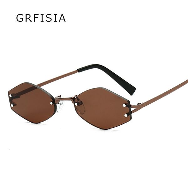 grfisia small rimless sunglasses men women brand vintage square sun glasses ladies fashion shades uv g354, White;black
grfisia small rimless sunglasses men women brand vintage square sun glasses ladies fashion shades uv g354, White;black