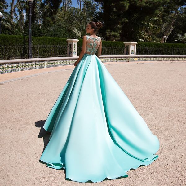 baby blue satin prom dresses see through appliques jewel neck sleeveless junior prom dress custom made classic a-line formal evening gown, Black
baby blue satin prom dresses see through appliques jewel neck sleeveless junior prom dress custom made classic a-line formal evening gown, Black