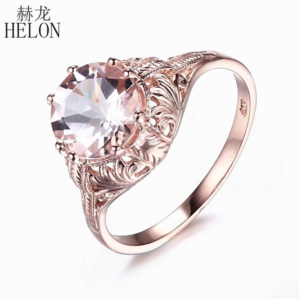helon flawless 8mm round pink morganite ring solid 14k rose gold wedding gemstone ring vintage style engagement art deco, Golden;silver
helon flawless 8mm round pink morganite ring solid 14k rose gold wedding gemstone ring vintage style engagement art deco, Golden;silver