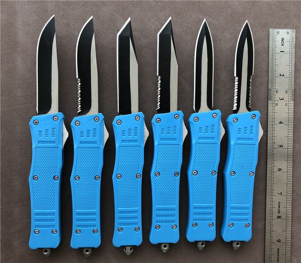 Blue A161 combat D/A Auto knife 440C steel Large 616 EDC Pocket survival knives with nylon bag
Blue A161 combat D/A Auto knife 440C steel Large 616 EDC Pocket survival knives with nylon bag
