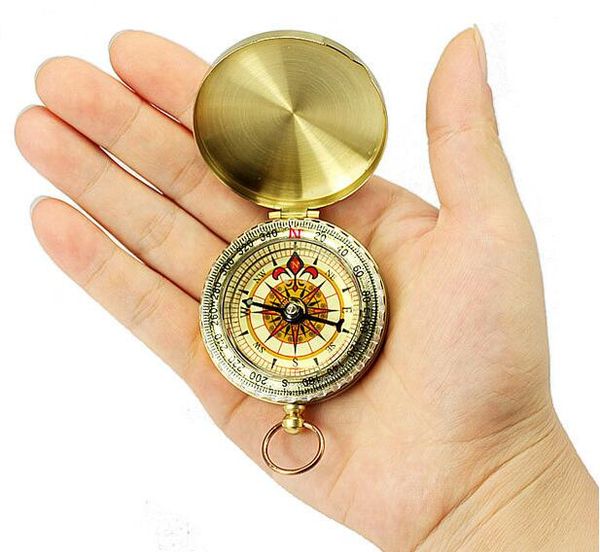 vintage charm brass pocket compass for keychain cycling cycle hiking camping mountain-climbing needle pocket watch waterproof luminous
vintage charm brass pocket compass for keychain cycling cycle hiking camping mountain-climbing needle pocket watch waterproof luminous