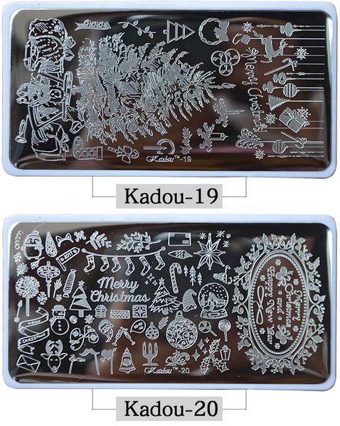 22 styles diy nail art stamping plate manicure stamp template stamping tool christmas series stamp template image plates polish, White
22 styles diy nail art stamping plate manicure stamp template stamping tool christmas series stamp template image plates polish, White