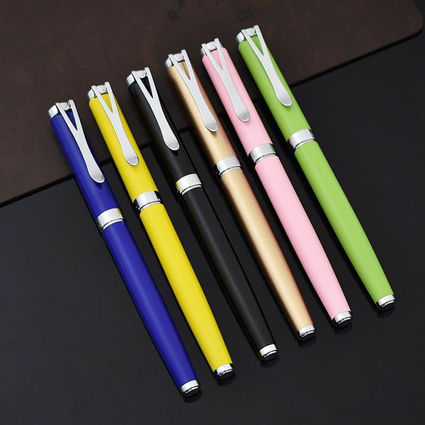 jinhao brand colored mteal fountain pen school writing pen for calligraphy office supplies
jinhao brand colored mteal fountain pen school writing pen for calligraphy office supplies