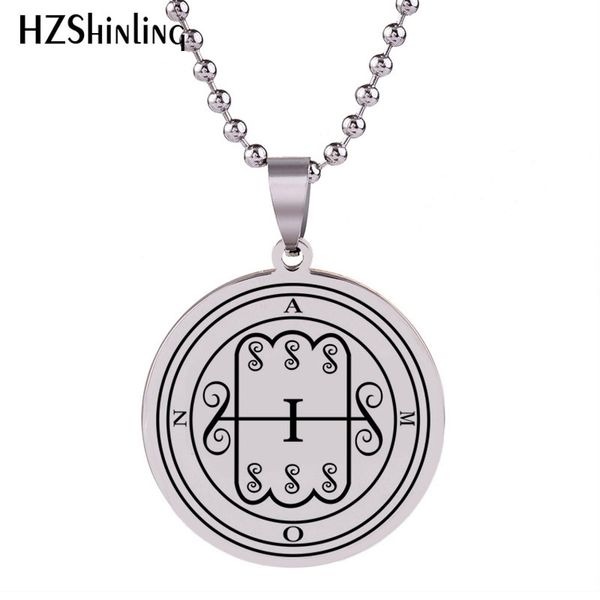 2018 new amon sigil vinyl decal stainless steel necklace silver pendant necklaces handmade jewelry ball chain hz7
2018 new amon sigil vinyl decal stainless steel necklace silver pendant necklaces handmade jewelry ball chain hz7