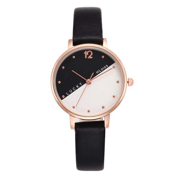 simple reloj femenino fashion half color student watches pu leather strap casual quartz wristwatch ladies valentine's day gift, Slivery;brown
simple reloj femenino fashion half color student watches pu leather strap casual quartz wristwatch ladies valentine's day gift, Slivery;brown
