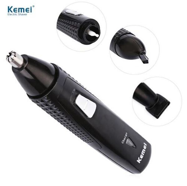 kemei km-309 3 in 1 professional electric rechargeable nose and ear hair trimmer face hair trimmer with temple cut for men
kemei km-309 3 in 1 professional electric rechargeable nose and ear hair trimmer face hair trimmer with temple cut for men