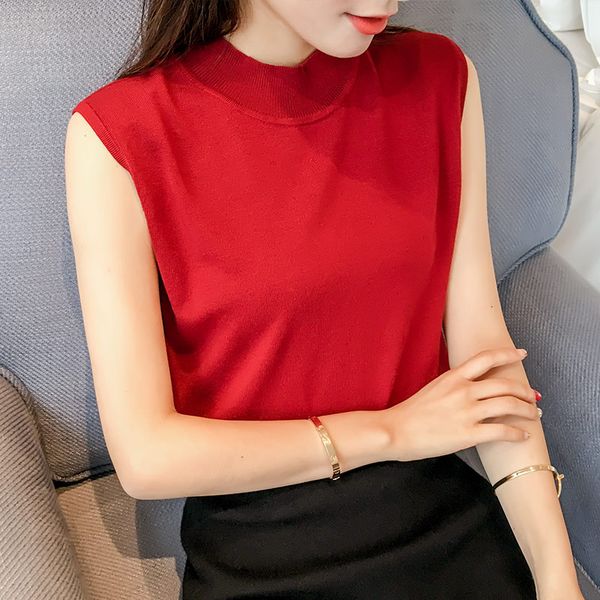onlystar summer sleeveless women t shirt fashion knied short sleeves tshirt breathable turtleneck female t-shirt, White
onlystar summer sleeveless women t shirt fashion knied short sleeves tshirt breathable turtleneck female t-shirt, White