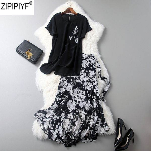 2018 summer women fashion skirt suit o-neck short sleeve shirt &empire mid-calf skirt sets women 2 piece suit c1372, White
2018 summer women fashion skirt suit o-neck short sleeve shirt &empire mid-calf skirt sets women 2 piece suit c1372, White