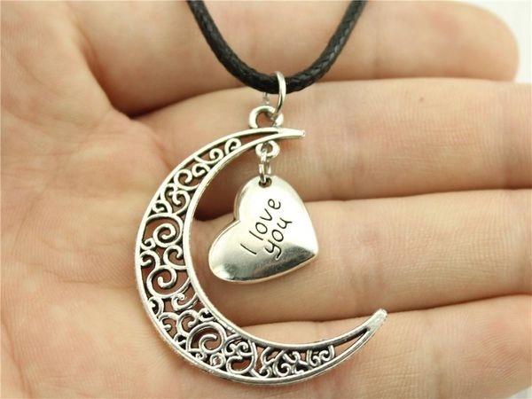 wysiwyg 5 pieces leather chain necklaces pendants choker collar women necklace jewelry i love you heart 17x15mm n6-b11573-b13009, Golden;silver
wysiwyg 5 pieces leather chain necklaces pendants choker collar women necklace jewelry i love you heart 17x15mm n6-b11573-b13009, Golden;silver