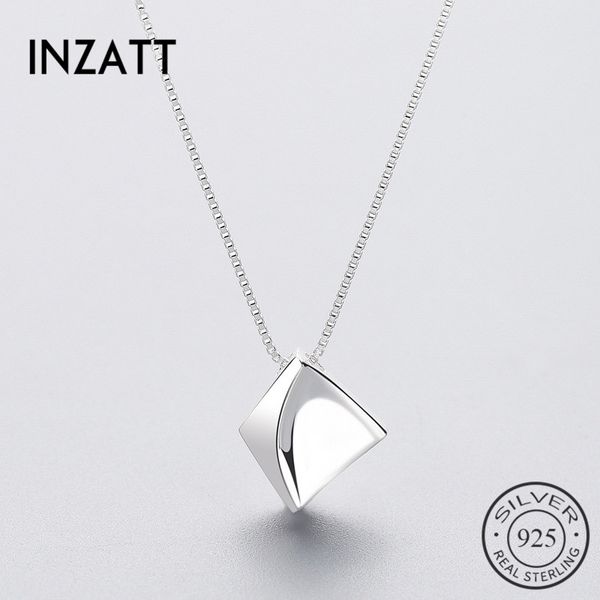 inzatt iregular geometric personality box chain pendant necklace real 925 sterling silver fine jewelry for women party bijoux
inzatt iregular geometric personality box chain pendant necklace real 925 sterling silver fine jewelry for women party bijoux