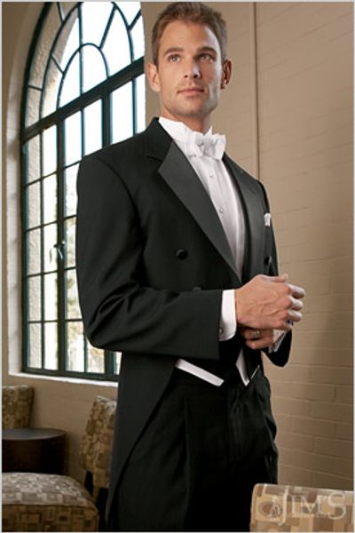 black groomsmen peak lapel groom tuxedos tailcoat/morning style men suits wedding/prom man blazer( jacket+pants+vest+bow tie )m180, Black;gray
black groomsmen peak lapel groom tuxedos tailcoat/morning style men suits wedding/prom man blazer( jacket+pants+vest+bow tie )m180, Black;gray