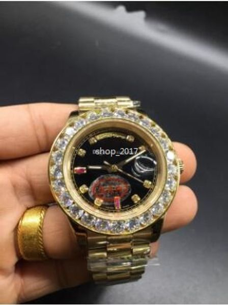 luxury diamond men's calendar table 118348 sapphire mirror swiss brand automatic mechanical classic noble new listing, Slivery;brown
luxury diamond men's calendar table 118348 sapphire mirror swiss brand automatic mechanical classic noble new listing, Slivery;brown
