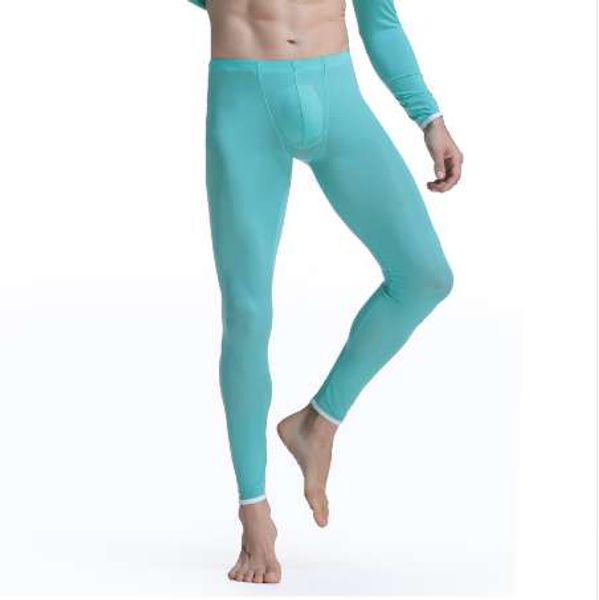 men thermal underwear long johns ice silk slim seamless mid waist invisible mens clothes tight underpants leggings, Black;white
men thermal underwear long johns ice silk slim seamless mid waist invisible mens clothes tight underpants leggings, Black;white