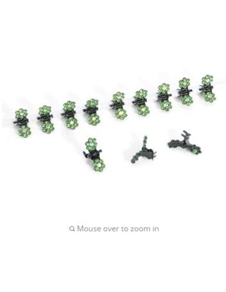 12 pcs 5 color sweet plum crystal flower small clip card mini hair claws clips clamps, Golden;silver
12 pcs 5 color sweet plum crystal flower small clip card mini hair claws clips clamps, Golden;silver