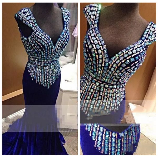2019 off shoulder royal blue velvet evening dresses beaded rhineestone vintage custom mermaid long formal prom party gowns vestido longo, Black;red
2019 off shoulder royal blue velvet evening dresses beaded rhineestone vintage custom mermaid long formal prom party gowns vestido longo, Black;red