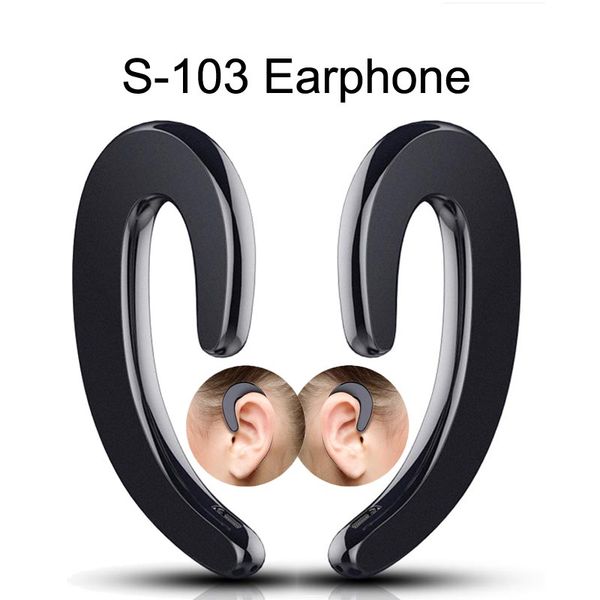 New Fashion S-103 Mini Wireless Bluetooth Ear-hook Headset without earplugs with micphone suitable for Business person
New Fashion S-103 Mini Wireless Bluetooth Ear-hook Headset without earplugs with micphone suitable for Business person