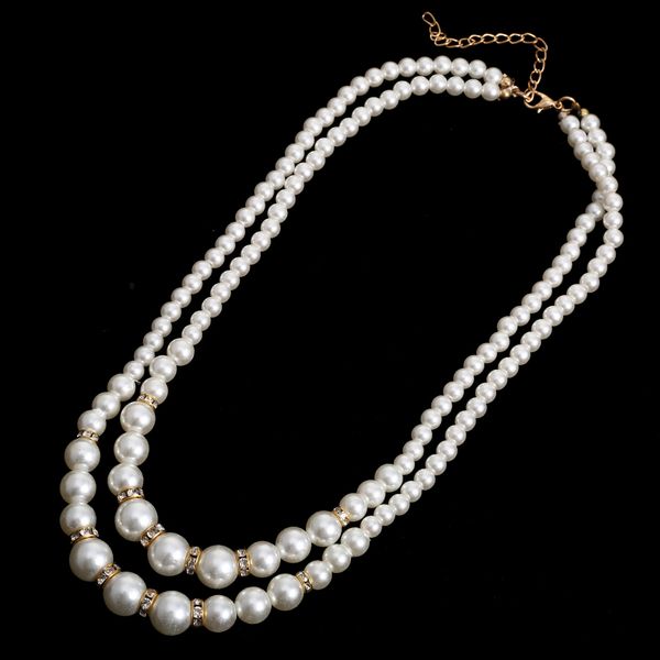 whole salematch-right women trendy multi-layers imitation pearl statement necklace for women jewelry nl661, Silver
whole salematch-right women trendy multi-layers imitation pearl statement necklace for women jewelry nl661, Silver