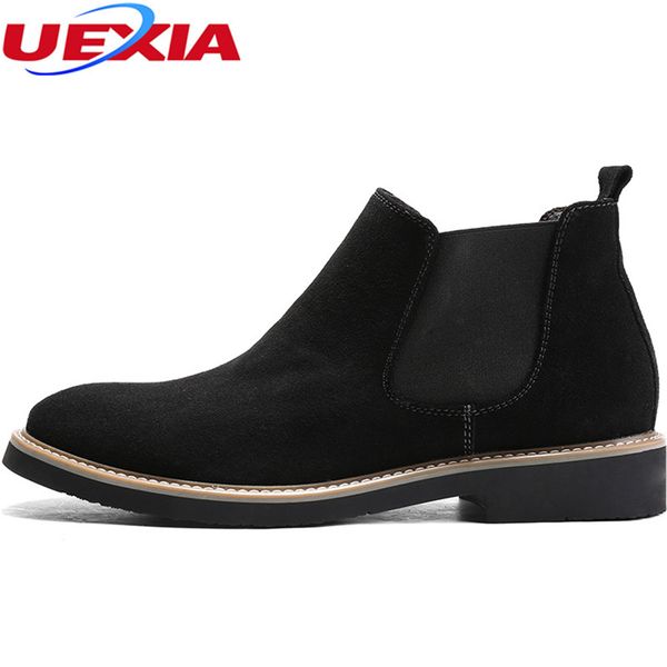 handmade flock luxury style boots men suede leather shoes mens party&wedding dress elastic band designed shoe male botas, Black
handmade flock luxury style boots men suede leather shoes mens party&wedding dress elastic band designed shoe male botas, Black